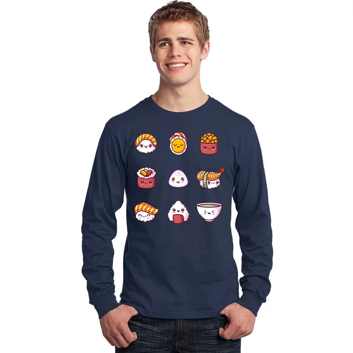 Kawaii Japanese Food Lover Tall Long Sleeve T-Shirt