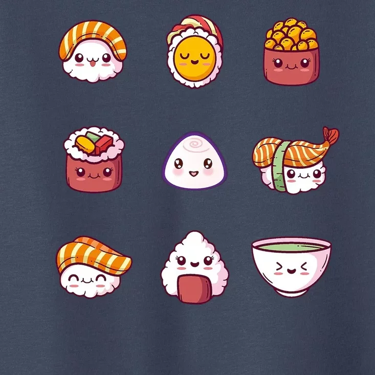 Kawaii Japanese Food Lover Toddler T-Shirt