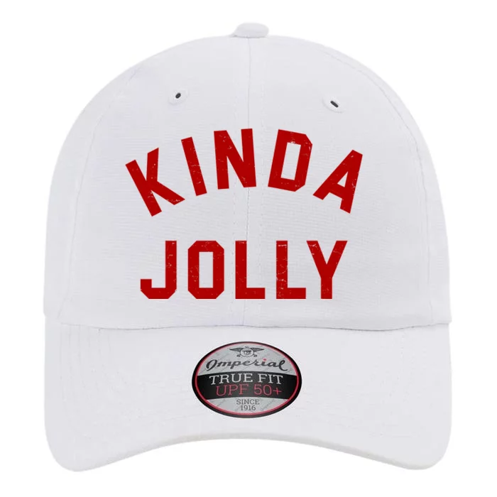 Kinda Jolly Funny Christmas Holiday The Original Performance Cap