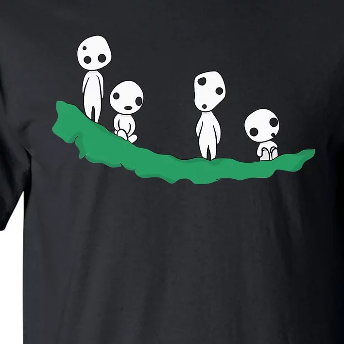 Kodama Japanese Ghosts Japan Fairy Tale Tall T-Shirt