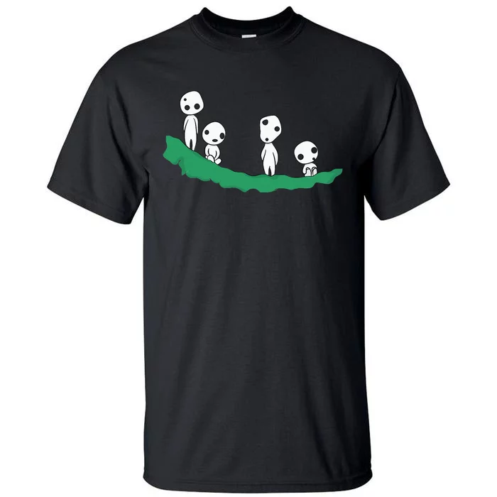 Kodama Japanese Ghosts Japan Fairy Tale Tall T-Shirt