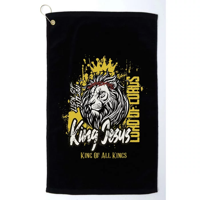 King Jesus Lion Platinum Collection Golf Towel