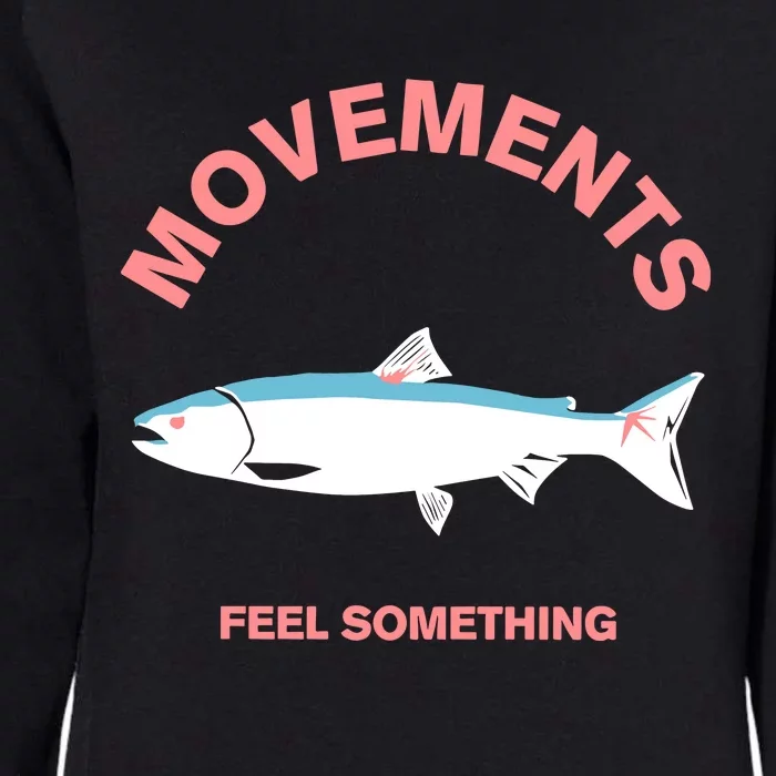 Kevin Jordan Movements Feel Something Womens California Wash Sweatshirt