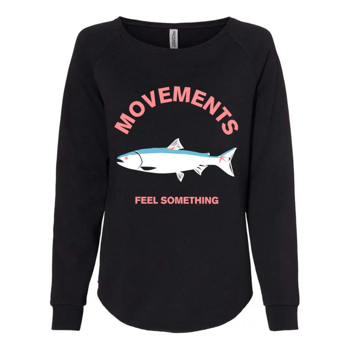 Kevin Jordan Movements Feel Something Womens California Wash Sweatshirt