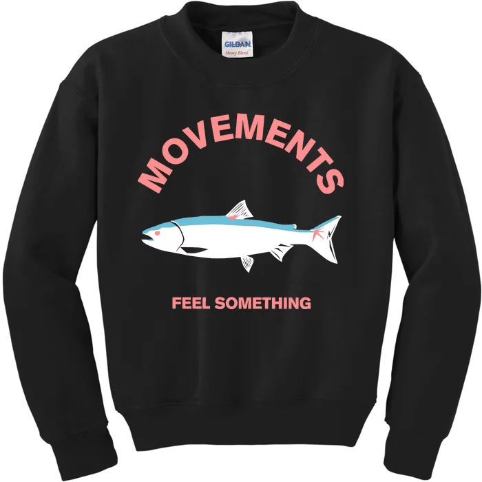 Kevin Jordan Movements Feel Something Kids Sweatshirt