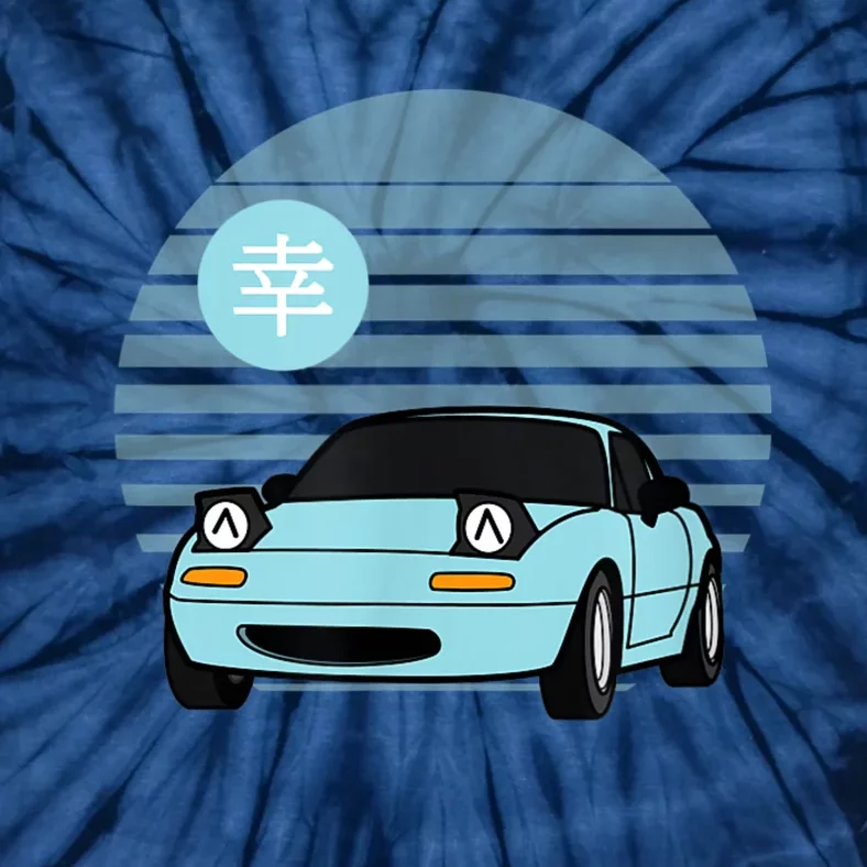 Kawaii JDM MX5 NA Baby Blue Tie-Dye T-Shirt