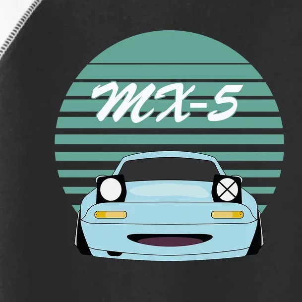 Kawaii JDM MX5 NA Baby Blue Toddler Fine Jersey T-Shirt