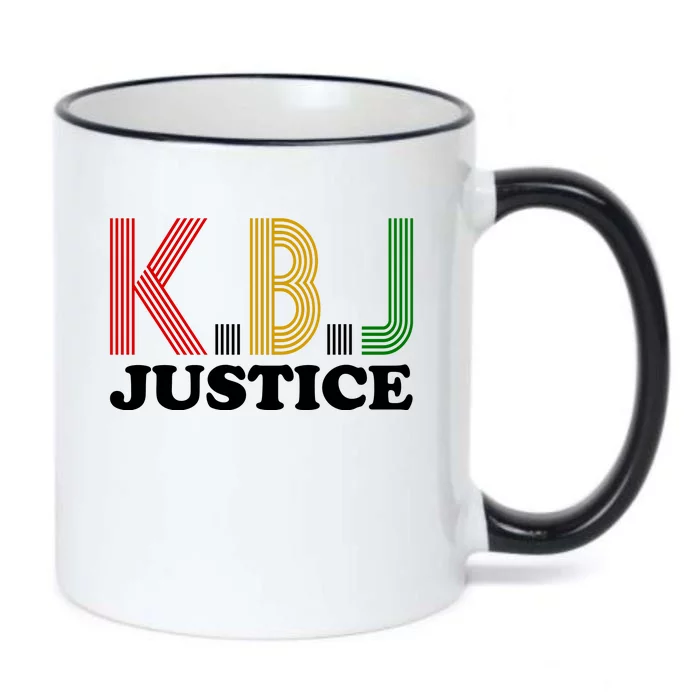 KBJ Justice Retro Black Color Changing Mug