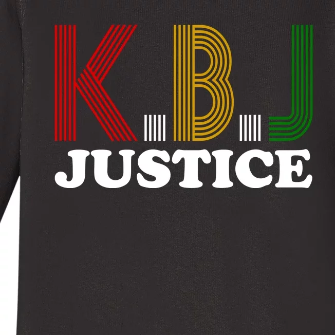 KBJ Justice Retro Baby Long Sleeve Bodysuit