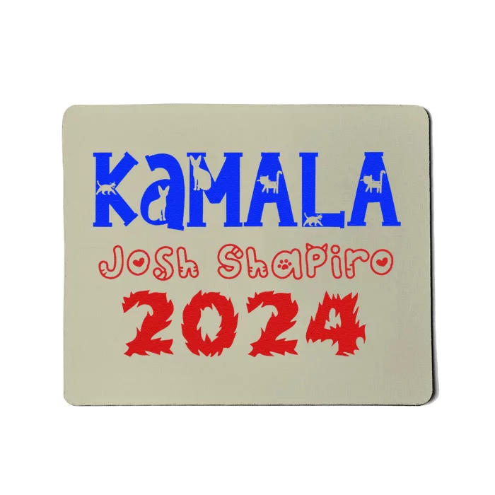 Kamalaharris Josh Shapiro Kamala Josh Harris Shapiro Mousepad