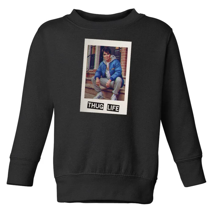 Kris Jenner Thug Life Toddler Sweatshirt