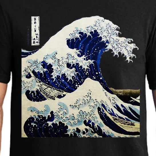 Kanagawa Japanese The Great Wave Pajama Set