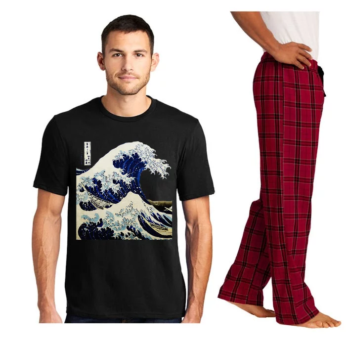 Kanagawa Japanese The Great Wave Pajama Set