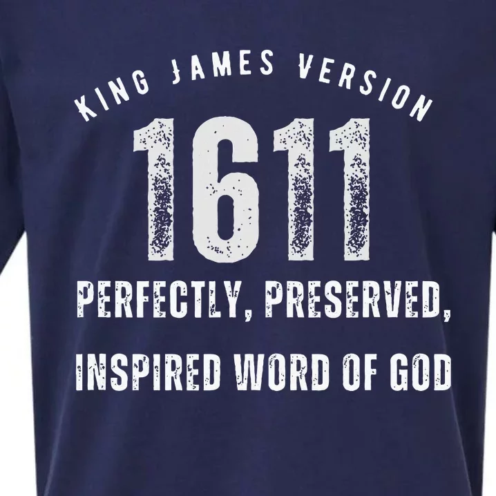 King James Version Kjv 1611 Sueded Cloud Jersey T-Shirt