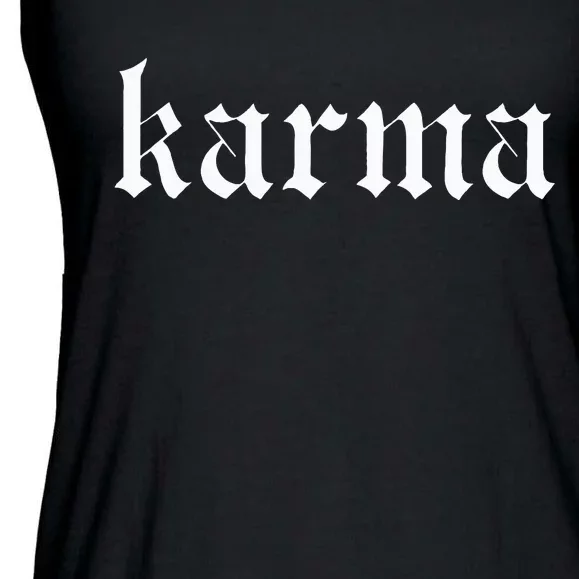 karma Ladies Essential Flowy Tank