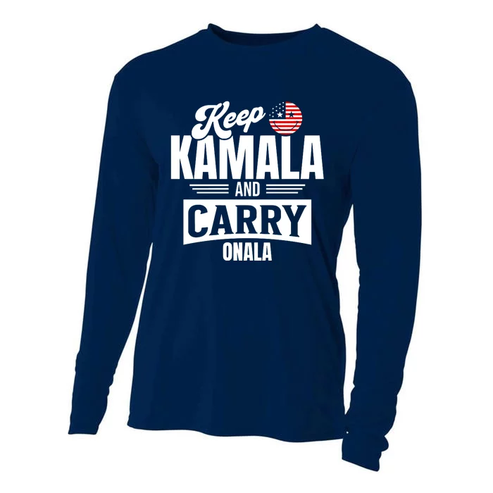 Keep Kamala And Carry On Ala Cooling Performance Long Sleeve Crew