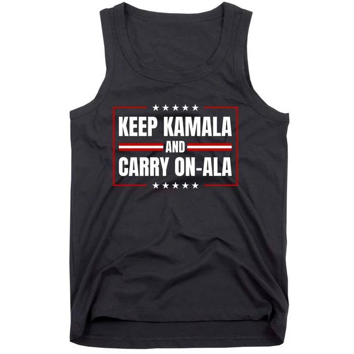 Keep Kamala And Carry On Ala Tank Top