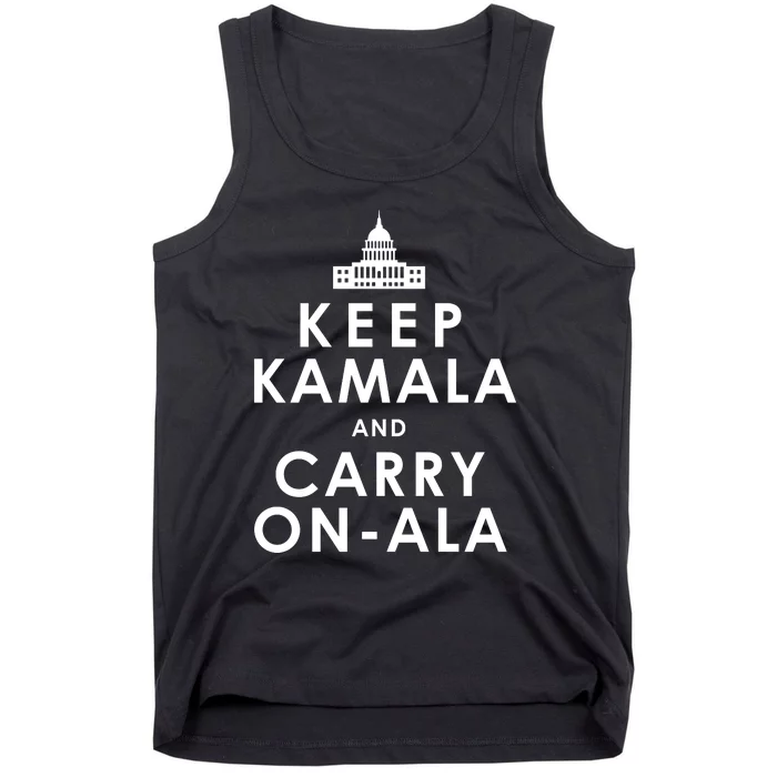 Keep Kamala And Carry On Ala Tank Top