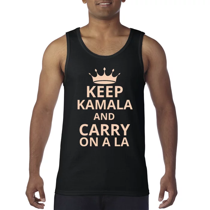 Keep Kamala And Carry On A La Tank Top