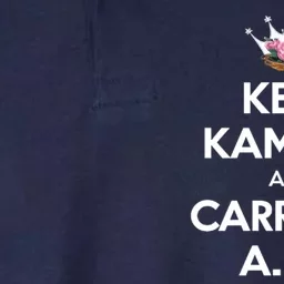 Keep Kamala And Carry On Ala Softstyle Adult Sport Polo