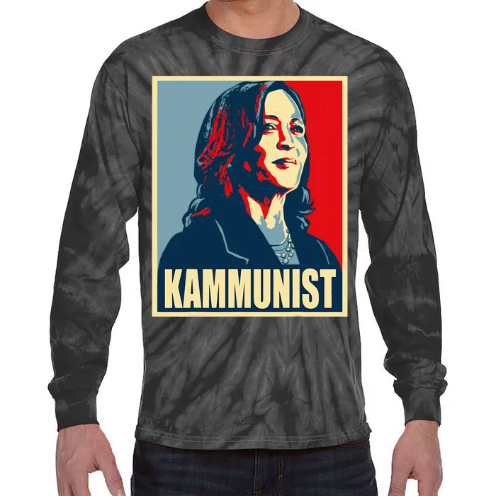 Kammunist Tie-Dye Long Sleeve Shirt