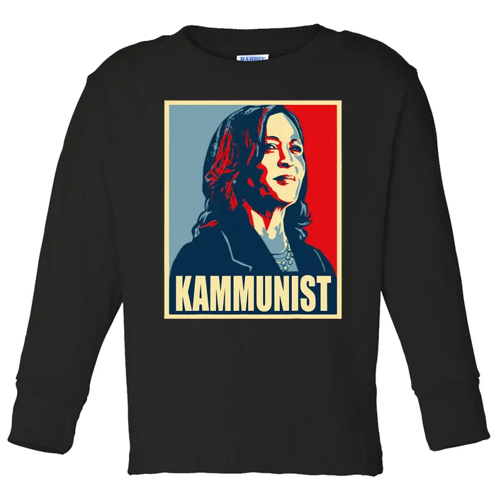 Kammunist Toddler Long Sleeve Shirt