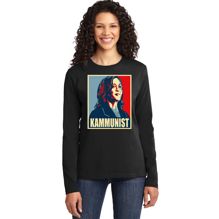 Kammunist Ladies Long Sleeve Shirt