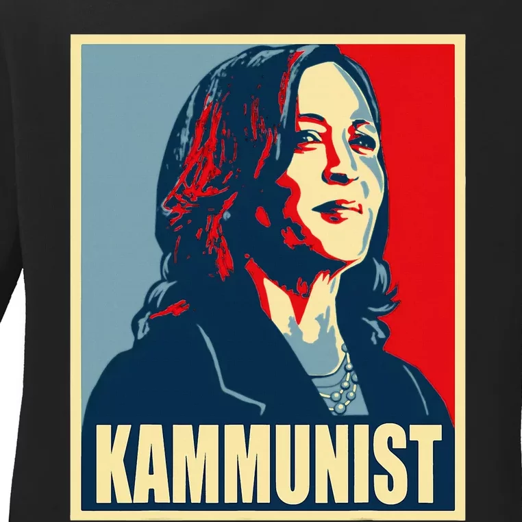 Kammunist Ladies Long Sleeve Shirt