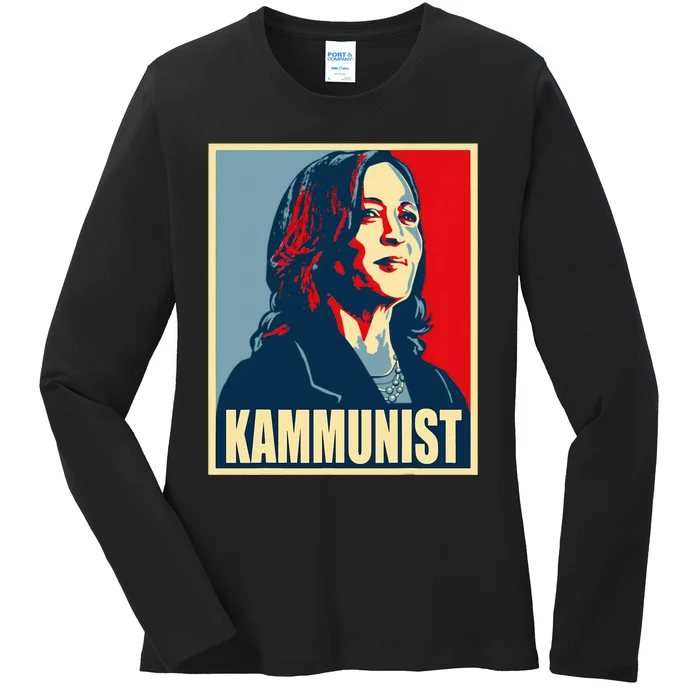 Kammunist Ladies Long Sleeve Shirt