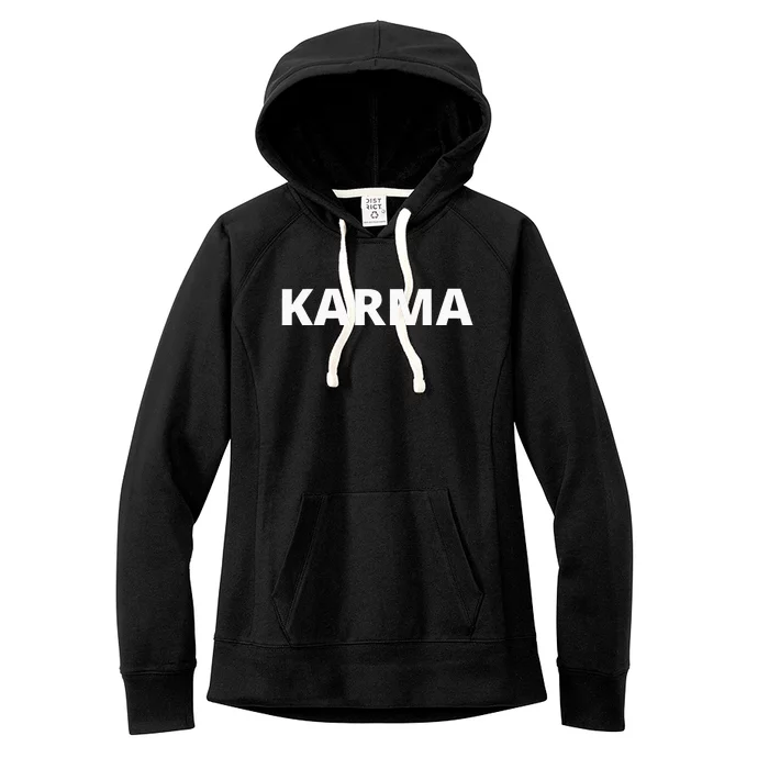 Karma Women's Fleece Hoodie