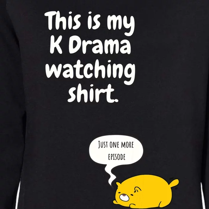 Kdrama Kpop Army Fan Bias Korean Drama Teen Gift Womens California Wash Sweatshirt