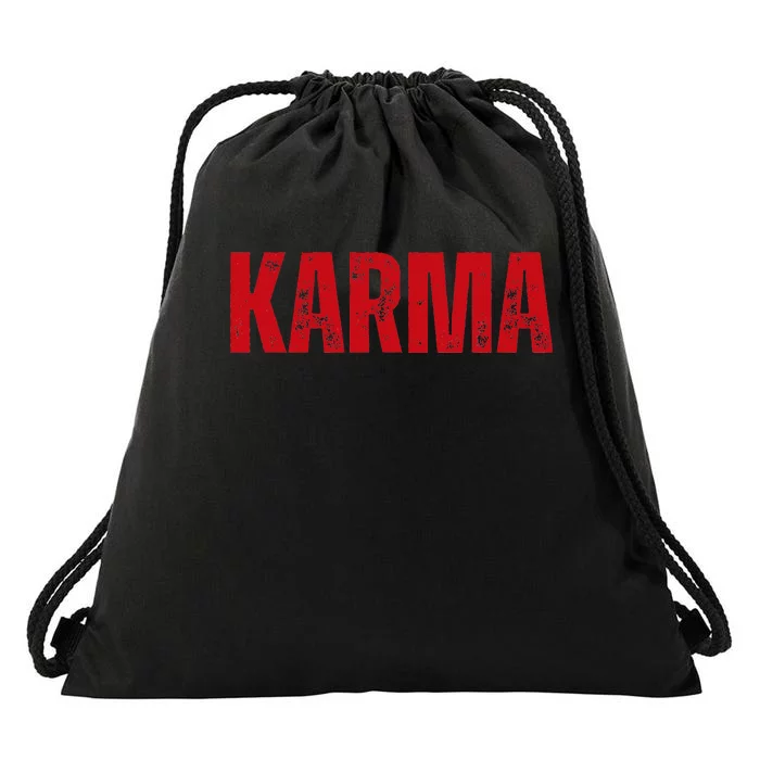 Karma Drawstring Bag