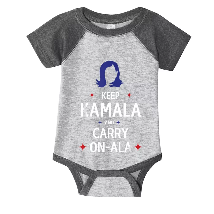 Keep Kamala And Carry Onala Infant Baby Jersey Bodysuit