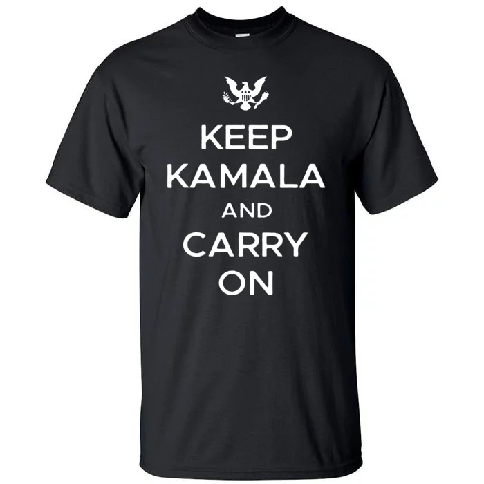 Keep Kamala And Carry On Tall T-Shirt