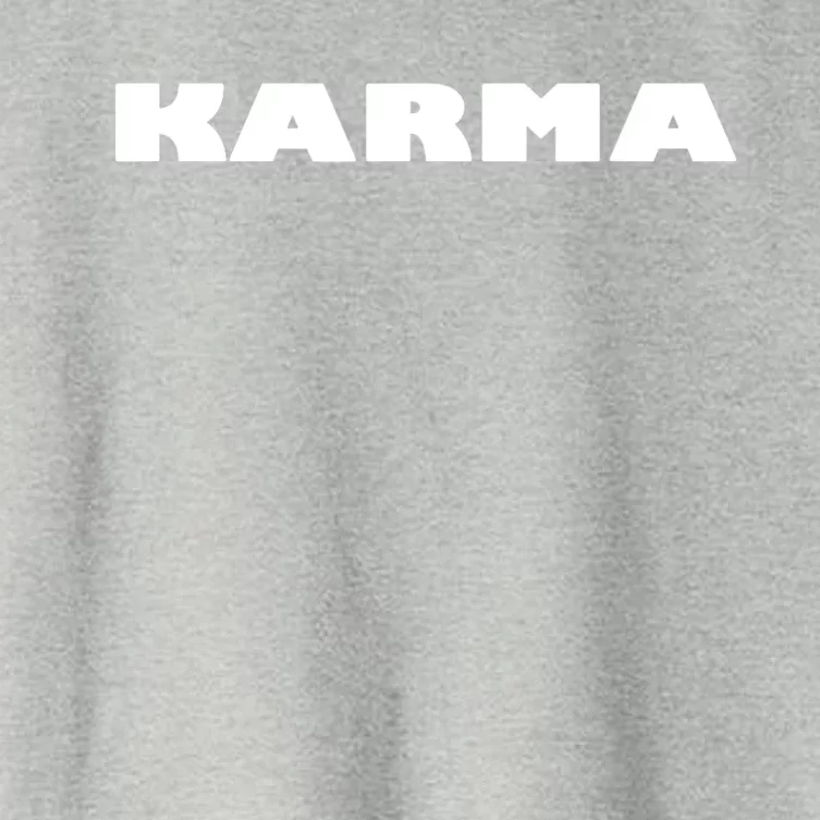 Karma Women's Crop Top Tee