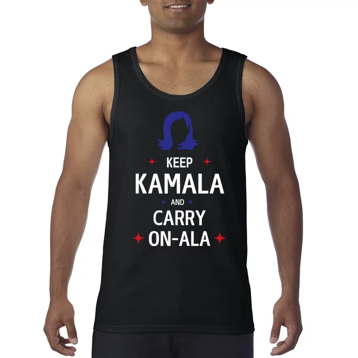 Keep Kamala And Carry On Ala Tank Top