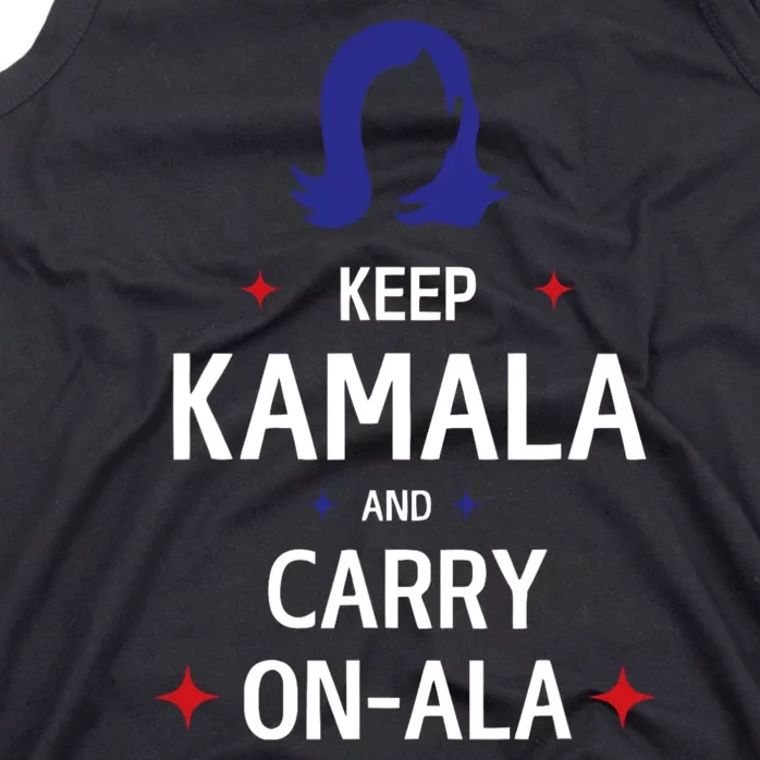 Keep Kamala And Carry On Ala Tank Top