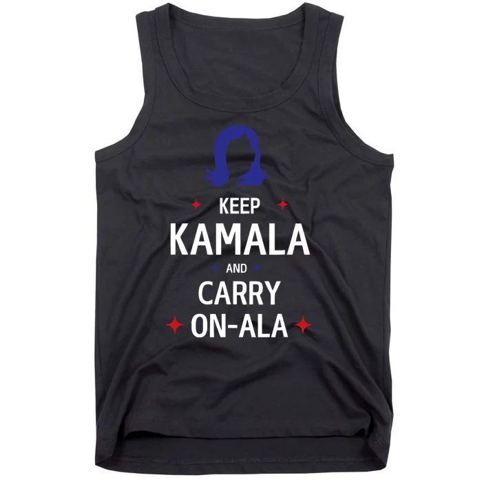 Keep Kamala And Carry On Ala Tank Top