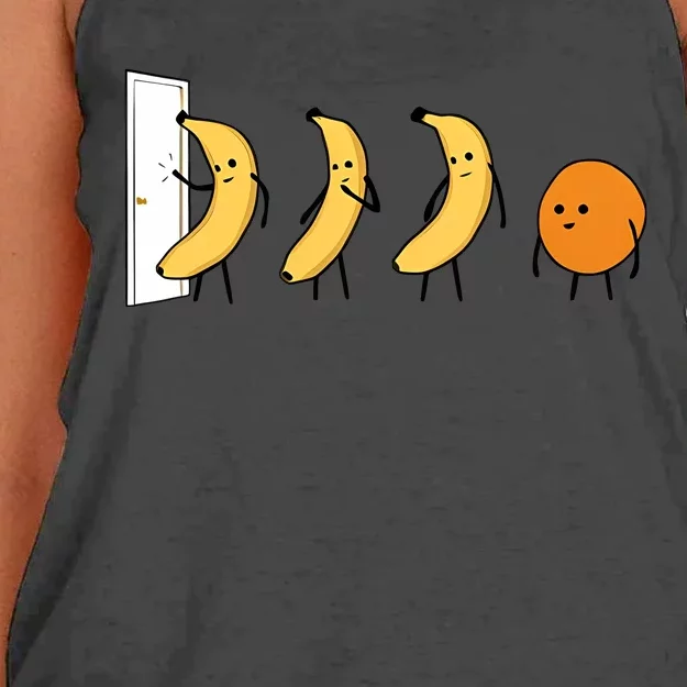 Knock Knock Banana Women's Knotted Racerback Tank