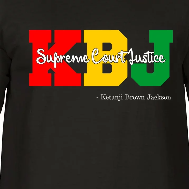 KBJ Ketanji Brown Jackson Supreme Court Justice Judge Comfort Colors T-Shirt