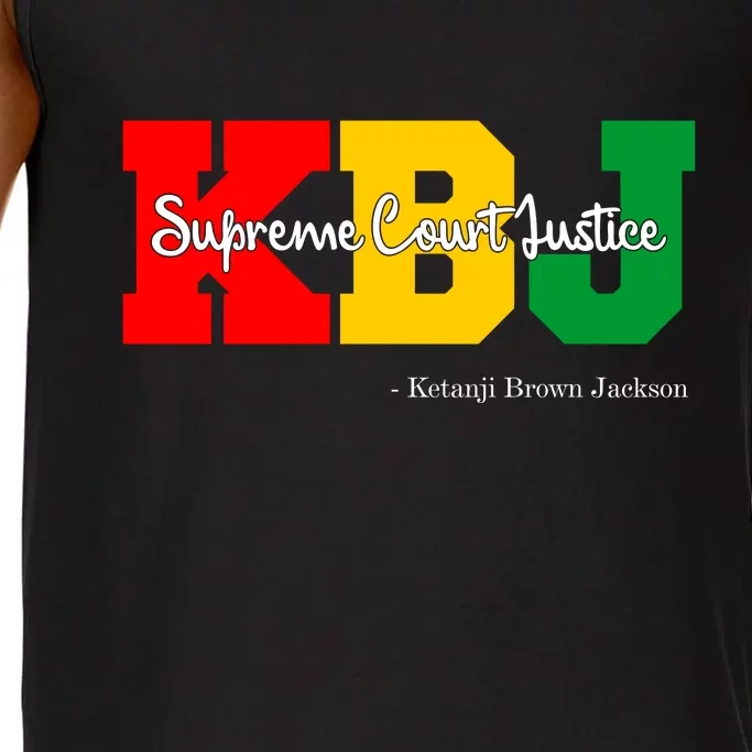 KBJ Ketanji Brown Jackson Supreme Court Justice Judge Comfort Colors® Tank Top