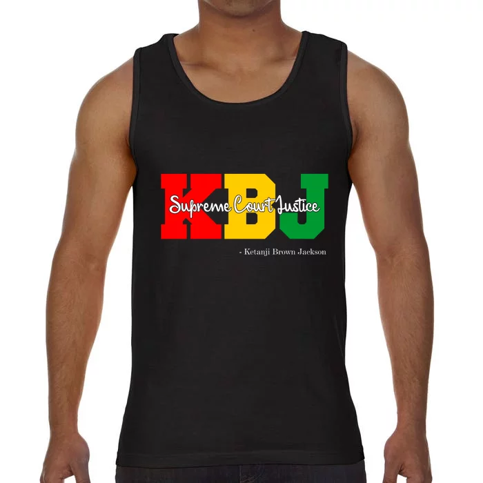 KBJ Ketanji Brown Jackson Supreme Court Justice Judge Comfort Colors® Tank Top