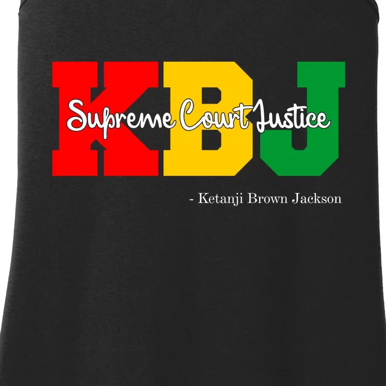 KBJ Ketanji Brown Jackson Supreme Court Justice Judge Ladies Essential Tank