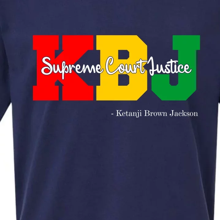 KBJ Ketanji Brown Jackson Supreme Court Justice Judge Sueded Cloud Jersey T-Shirt