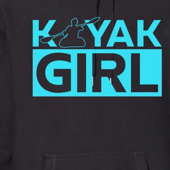 Kayaking Kayak Cool Gift Premium Hoodie