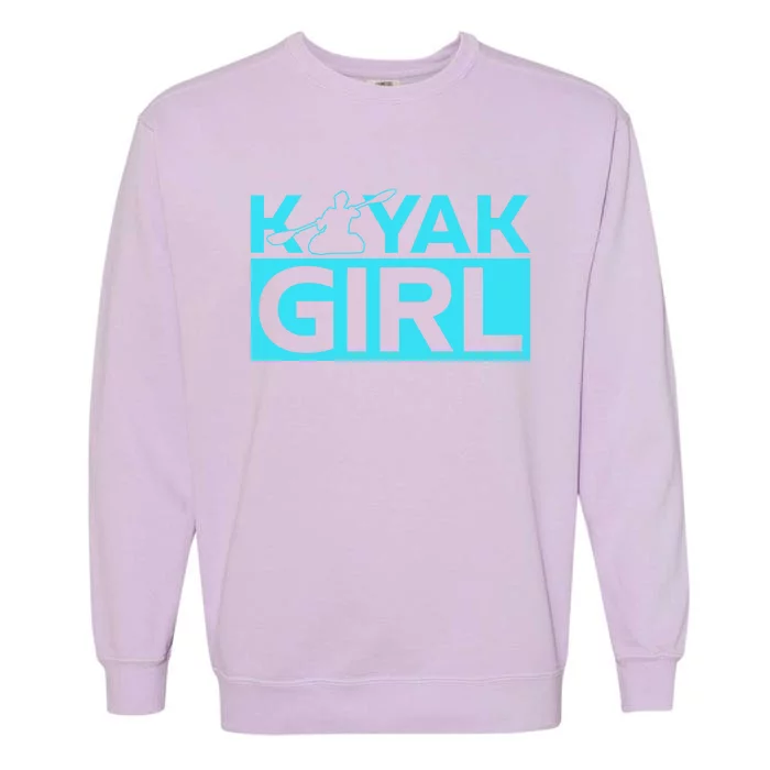 Kayaking Kayak Cool Gift Garment-Dyed Sweatshirt