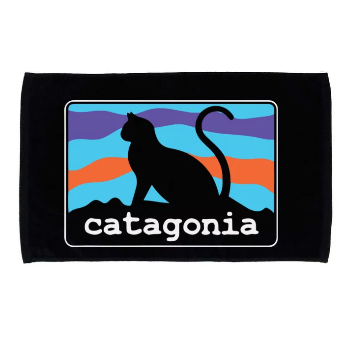 Kitty Kitten Cats Catagonia Microfiber Hand Towel