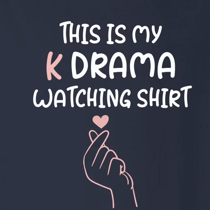 KDrama Korean Drama Lover This Is My K Drama Watching Toddler Long Sleeve Shirt