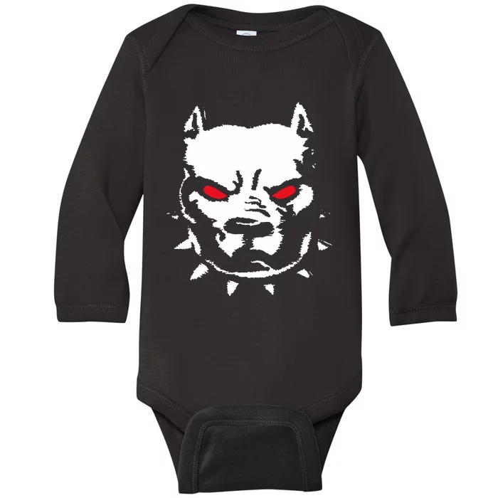 Kayzo Kayzo Dog Baby Long Sleeve Bodysuit