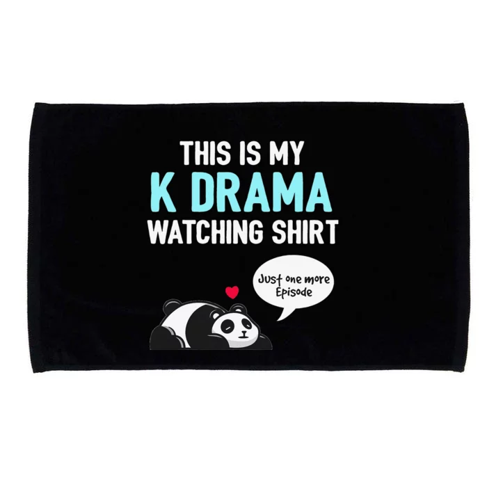 KDrama Korean Drama Lover This Is My K Drama Watching Microfiber Hand Towel